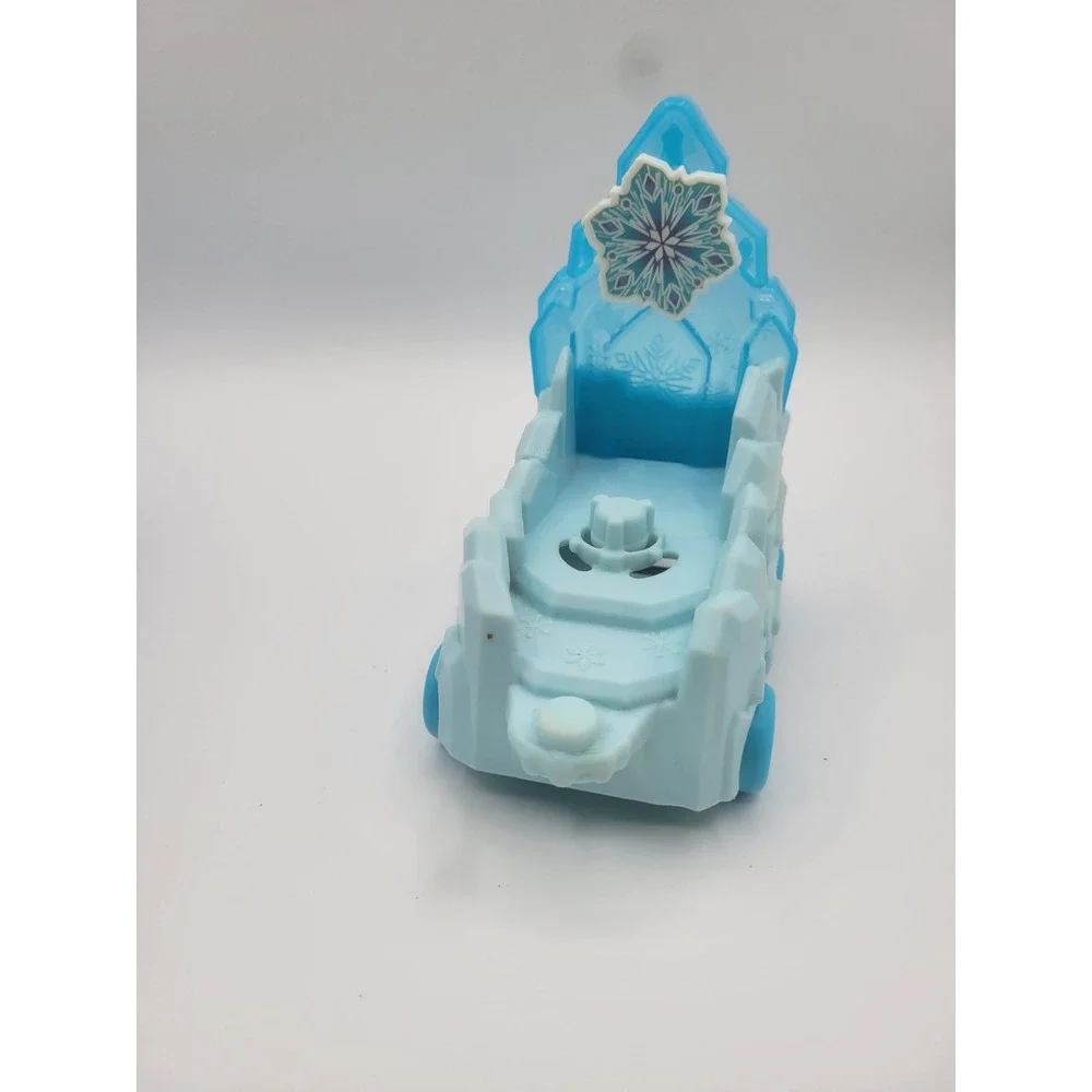 Fisher-Price Little People Disney Frozen Elsa Ice Palace Train Car Blue GHL40